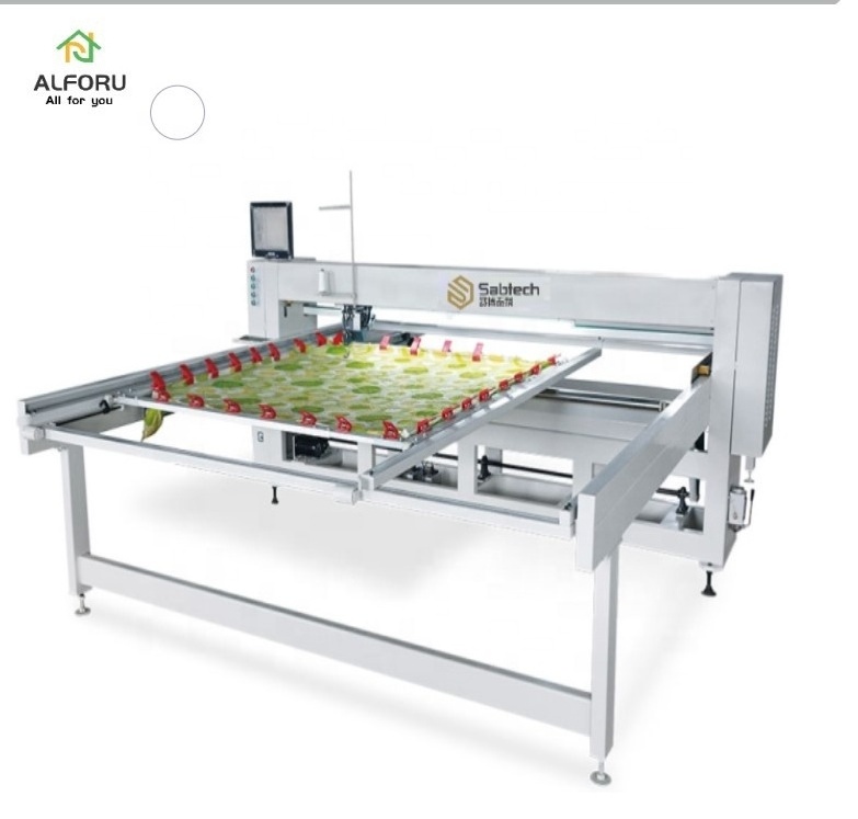 4E computerized  single needle quilting machine for mattress