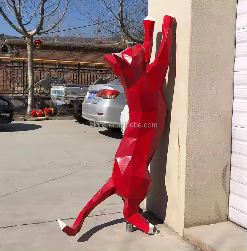 Factory Price Custom Life Size Animal Statues Outdoor Decor Giraffe Creative Statue Resin Statue Sublimation Ornaments Sculpture