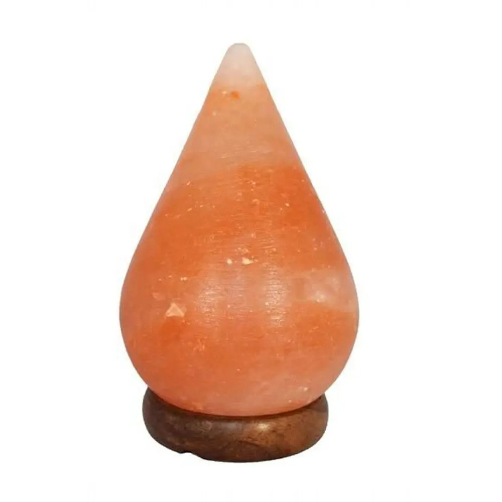 wholesale 100% natural Pink Color Tear Drop Shaped Salt Lamp Bulk Quantity Himalayan Rock Salt Lamps With Bulb For Night Light