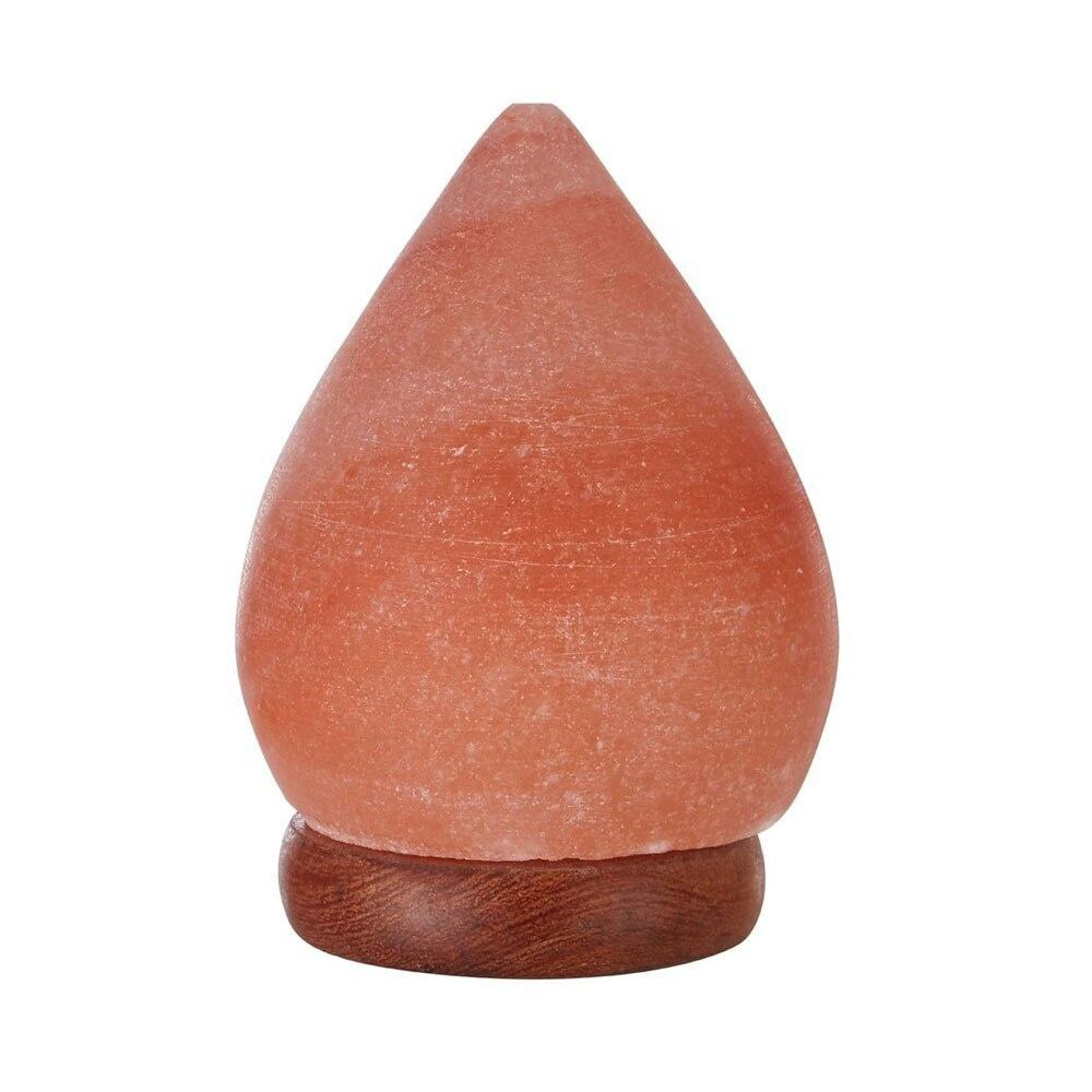 100% natural  Himalayan Salt Lamp Himalayan Rock Handicraft Salt Lamp Tear Drop Shape Hand Crafted Custom Color Salt Lamps