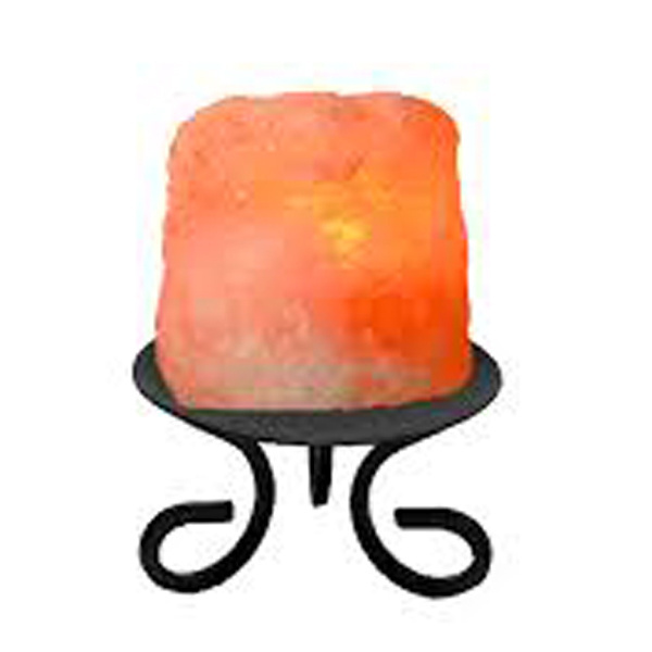 Himalayan Salt lamp Candle Holder Himalayan Salt Wrought Iron lamp Art Candle Holder Manufacturer And Wholesale From Pakistan