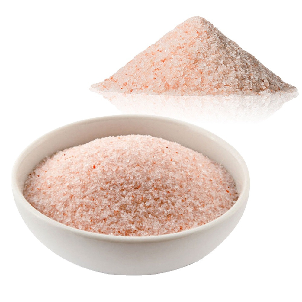 Best quality Food Grade Fine Rock Salt 100% Organic Food Grade Salt Refined Himalayan pink salt with customized packaging