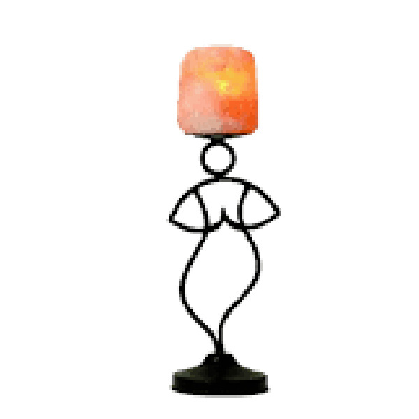 Himalayan Salt lamp Candle Holder Himalayan Salt Wrought Iron lamp Art Candle Holder Manufacturer And Wholesale From Pakistan