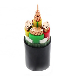 Xlpe Insulation Electric Cable 4x4 Underground Power Cable  PVC 11 KV 15KV MV 300 400 500kcmil Medium Voltage 1c