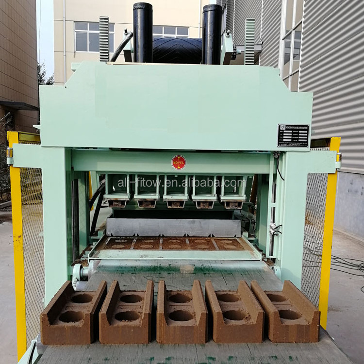 QMR4-10 clay brick making machine in brazil press to make bricks eco