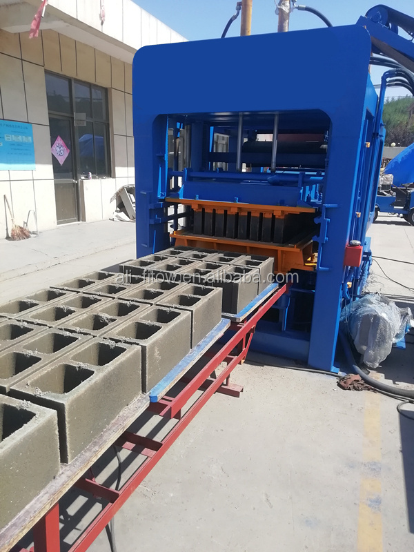 QT8-15 hebel concrete hallow block making machine in turkey