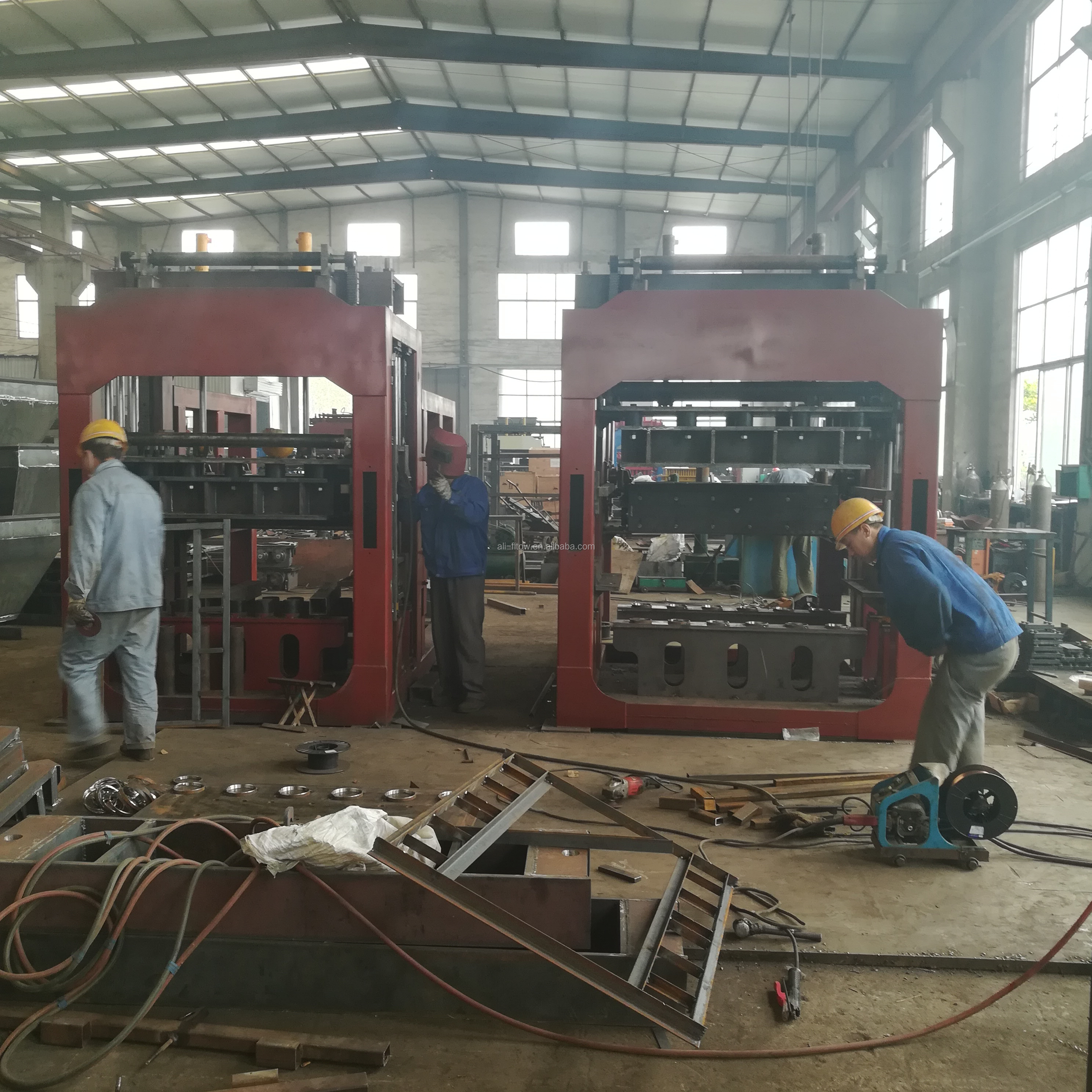 QT8-15 hebel concrete hallow block making machine in turkey