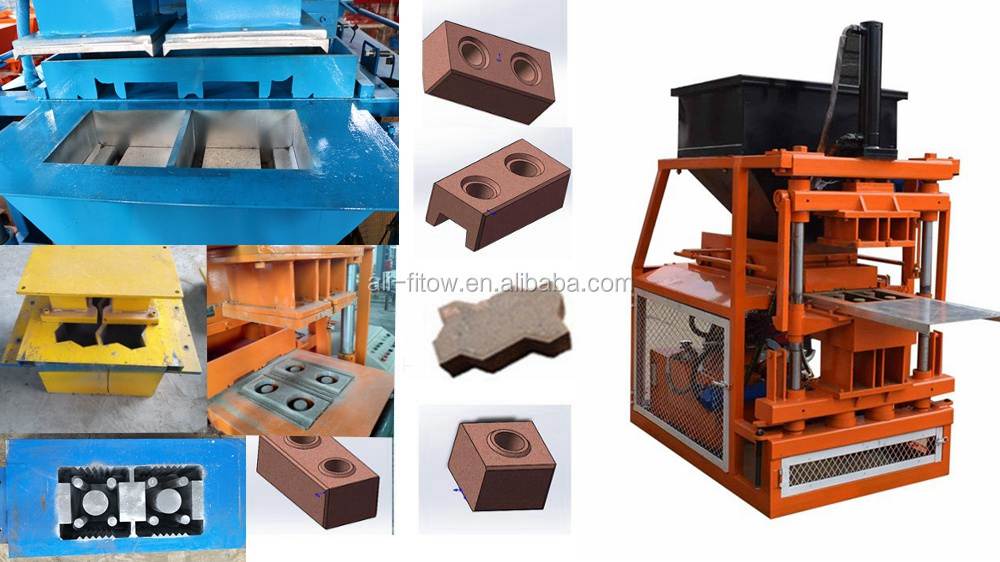 thailand soil cement interlocking brick lego clay block making machine