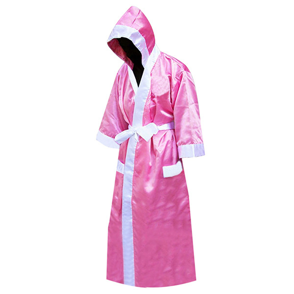 Best selling boxing robe for men women high quality boxing robe with hood custom made boxing wear