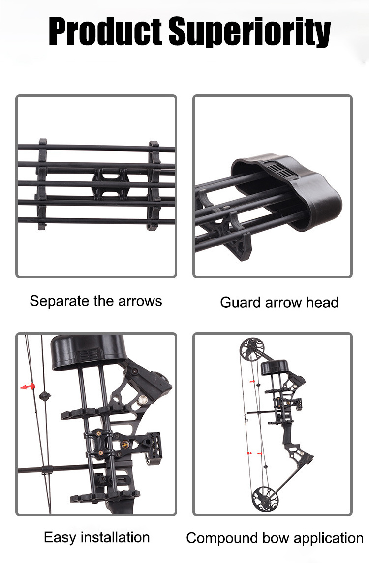 Quiver Archery Compound Bow and Arrow Hunting Accessories Arrow Quiver Case