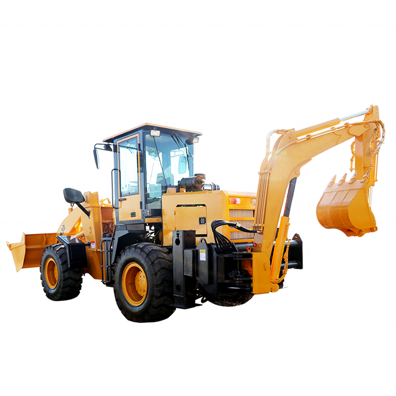 Chinese Cheap Wheel Digger Front Wheel Backhoe Loader For Sale