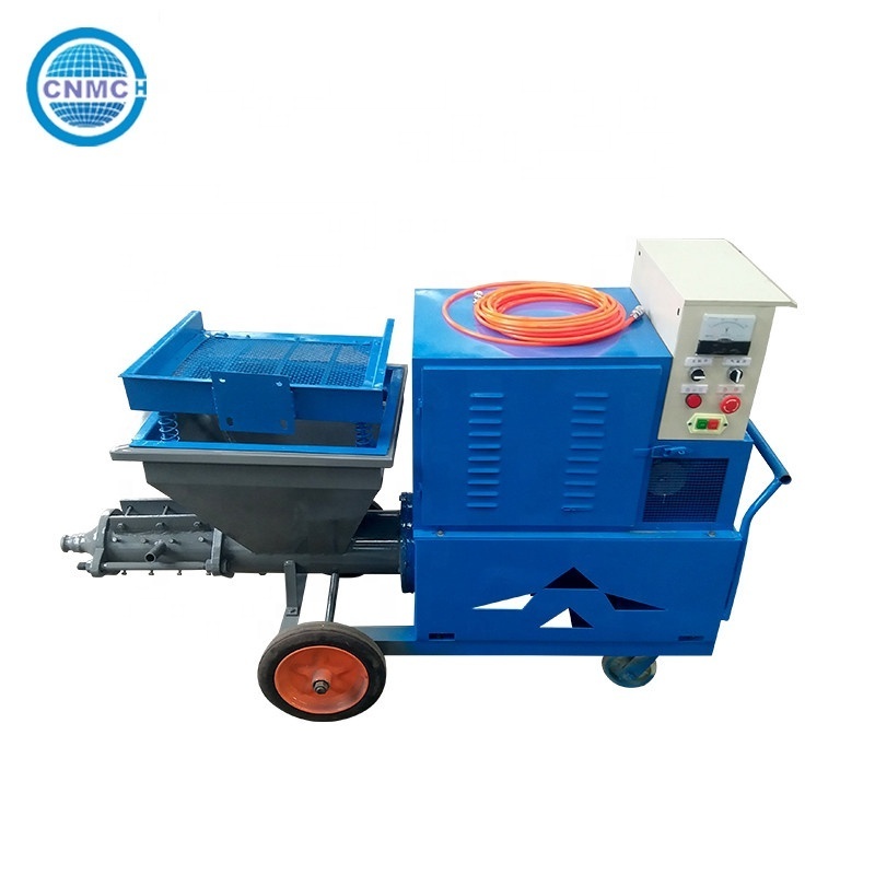 Cement Mortar Spray Spraying Plaster  Machine For Wall Building Use