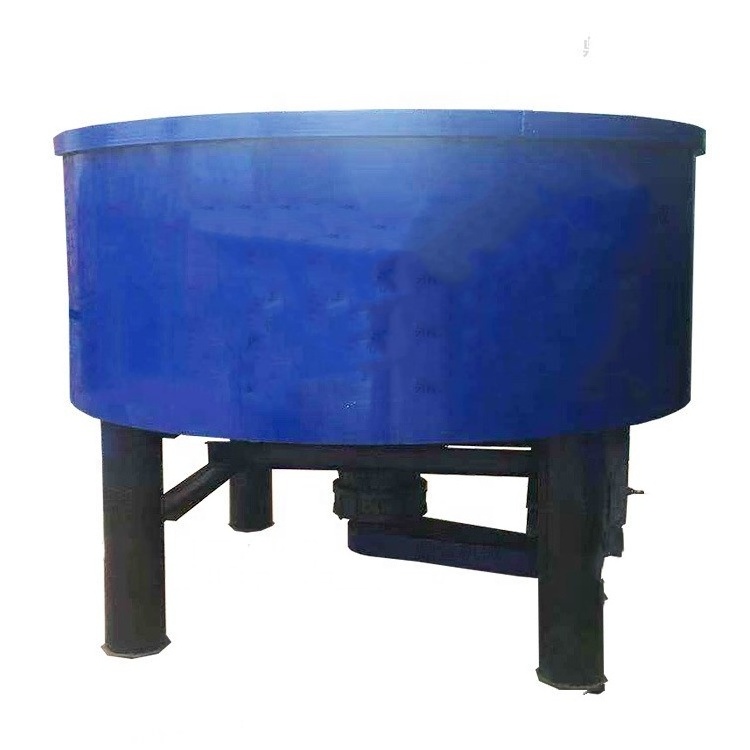 Pan type concrete mixer small refractory pan mixer price