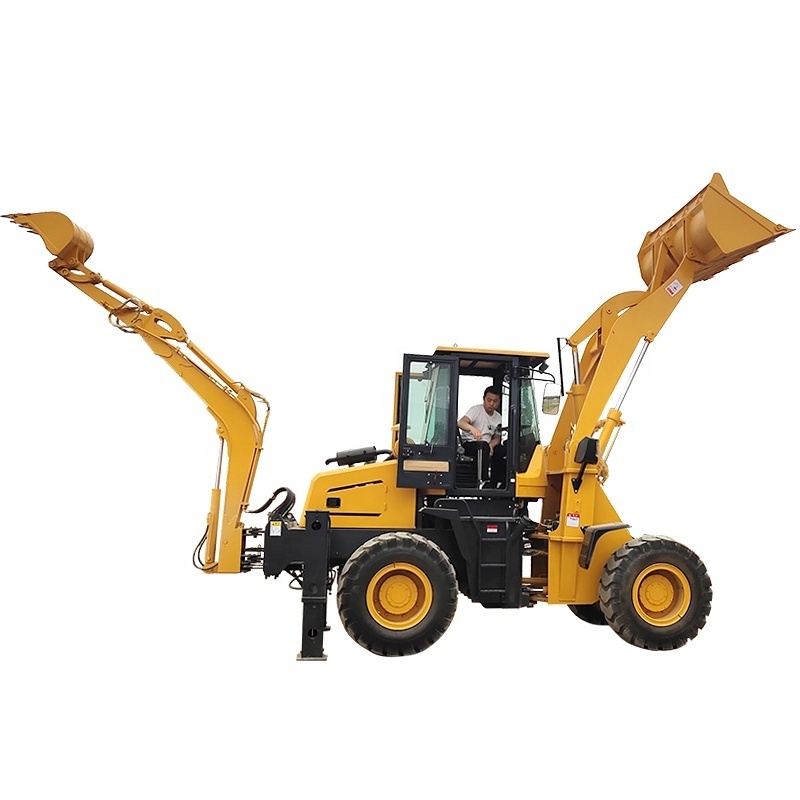 Chinese Cheap Wheel Digger Front Wheel Backhoe Loader For Sale