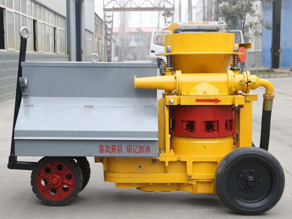 New 10m3/h Pneumatic Dry And Wet Concrete Spray Shotcrete Gunite Machine For Mining