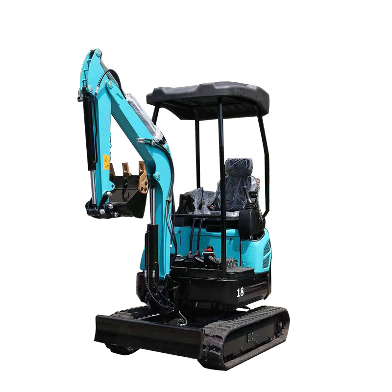 Home Use Mini Excavators 800kg 1000kg 1500kg 1 ton 2 ton Micro Digger Excavator With Accessories Swing Boom Canopy CE EPA