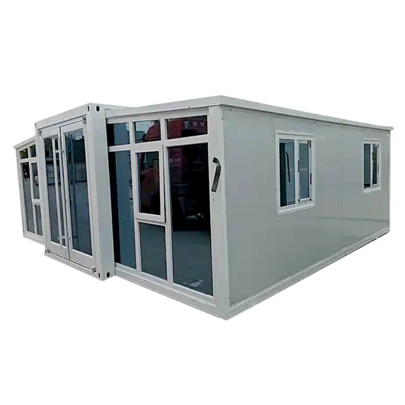 new technology 20ft 40ft container office steel structure frame welded flat pack container house tiny house as dormitory