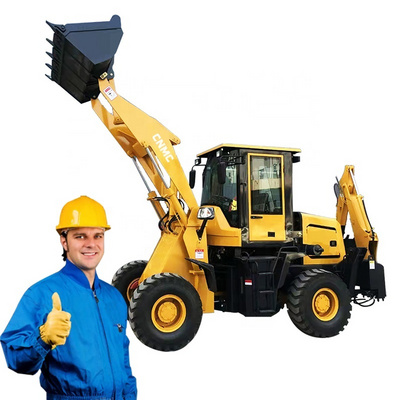 Compact Tractor With Loader And Backhoe earth-moving machinery Backhoe Loader