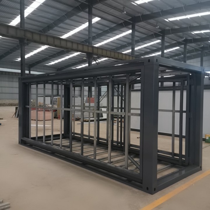 CNMC 2023 New folding container 15 mins quick installation cheap prefab Construction site container office steel container house