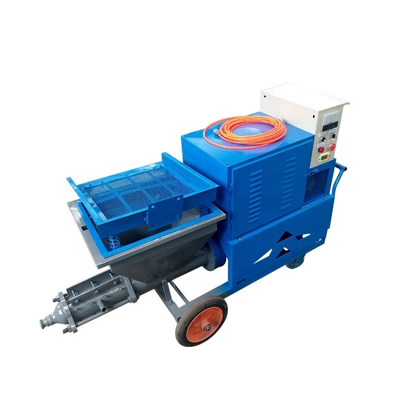 Cement Mortar Spray Spraying Plaster  Machine For Wall Building Use