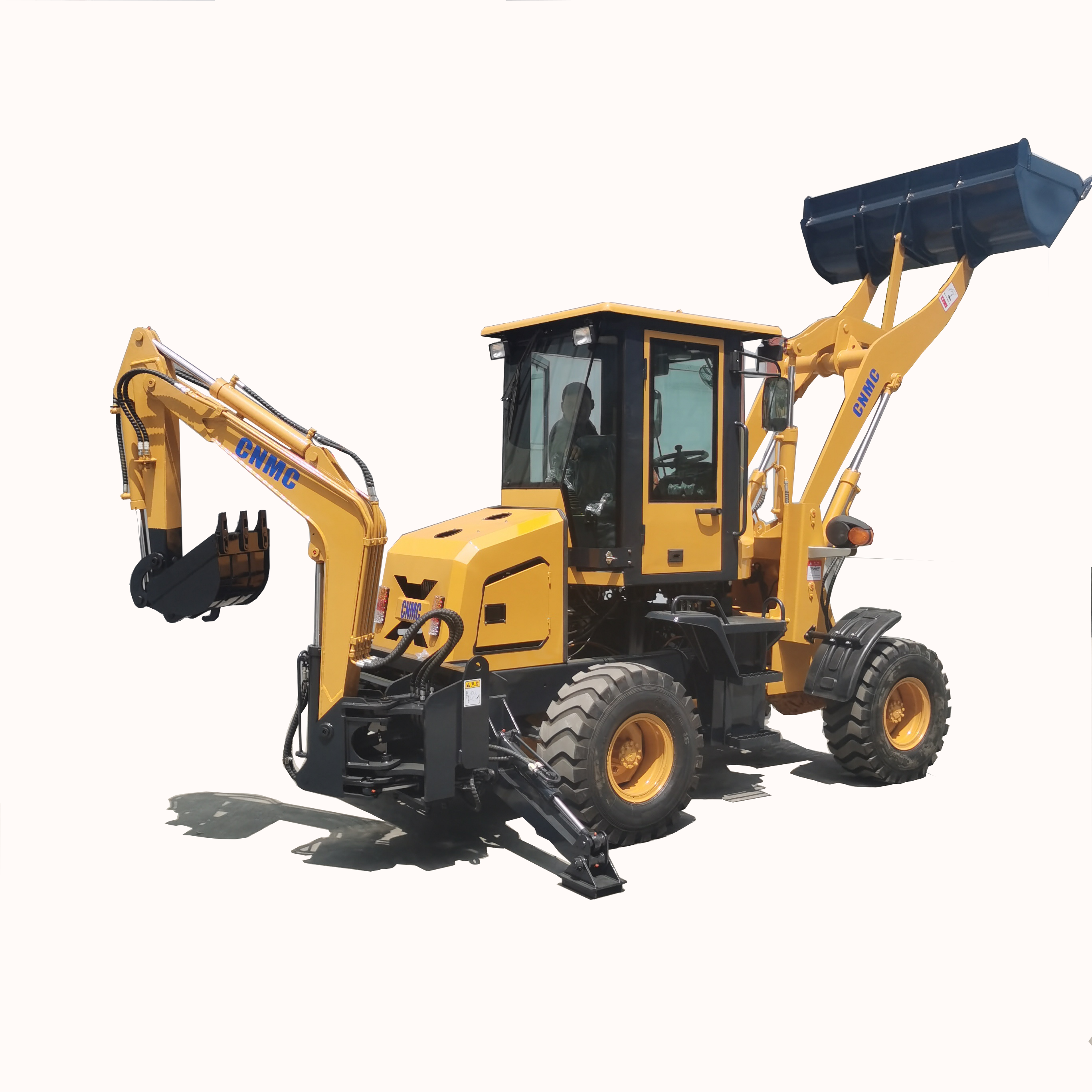 China factory Front End Skid Steer 4X4 Wheel Backhoe Loader Price Mini Backhoe Loaders with CE EPA Euro5 Engine for Sale