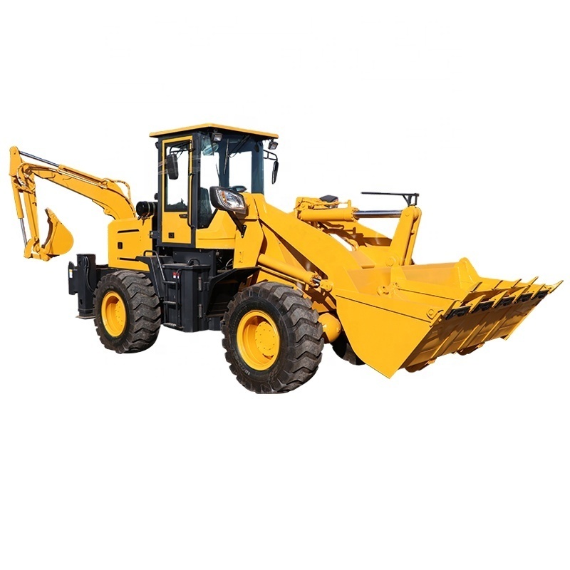 Chinese Cheap Wheel Digger Front Wheel Backhoe Loader For Sale