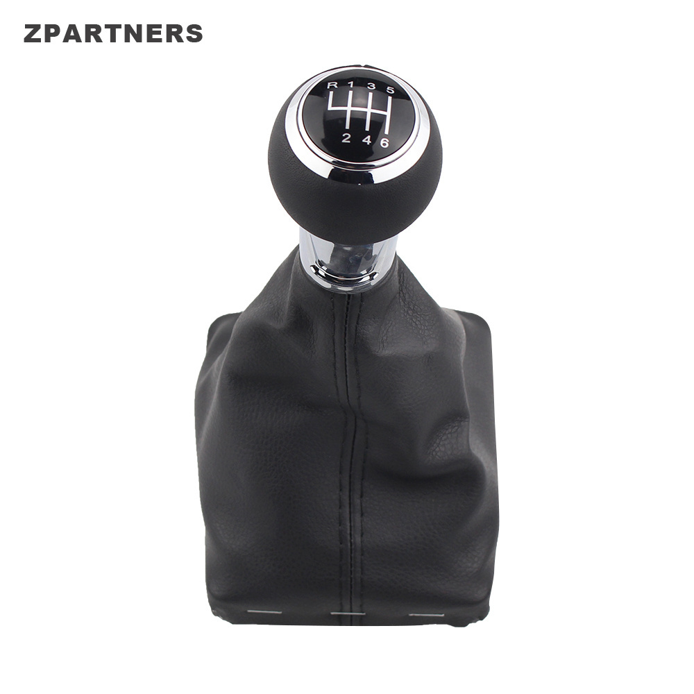 ZPARTNERS Car Mt Stick Custom 5 And 6 Speed Weighted Gear Shift Knob For Audi A3