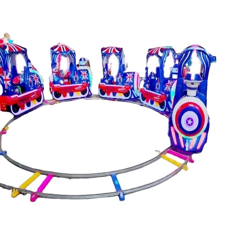 amusement children rides park games electric kiddie  park track train