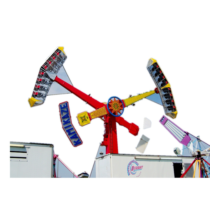 Commercial Theme Park Meteor Hammer Rides Amusement Thrill Swings Products Playground Equipment