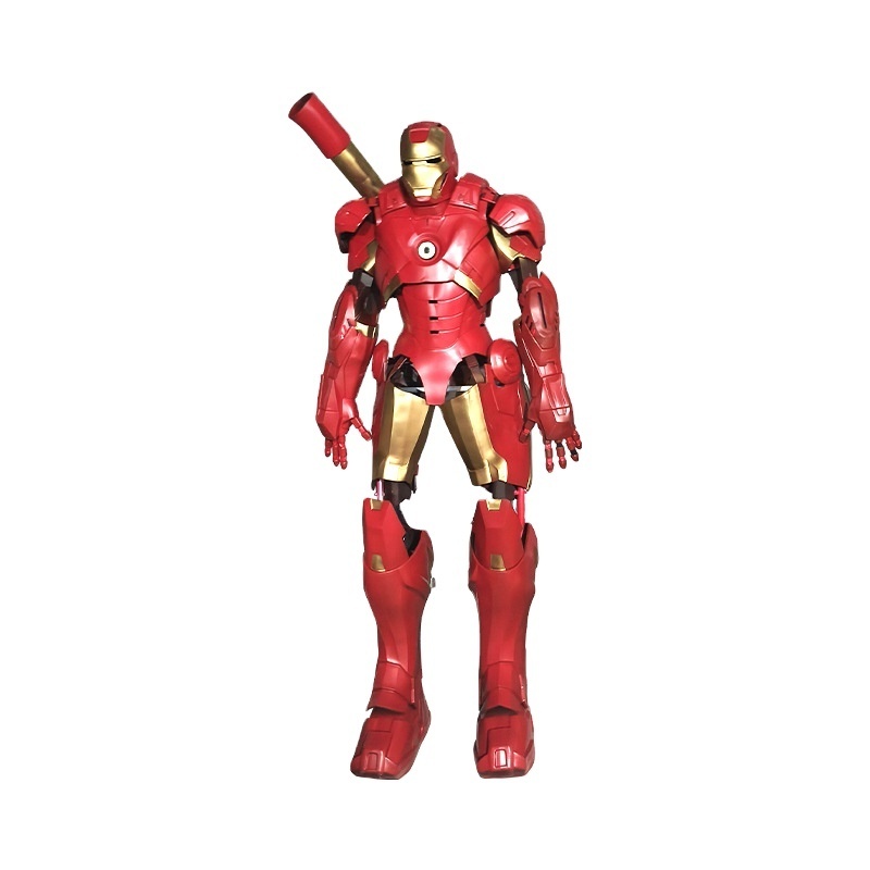 amusement park customized iron costume mans suits cosplay adult mascot robot ironmans suit costumes for sale