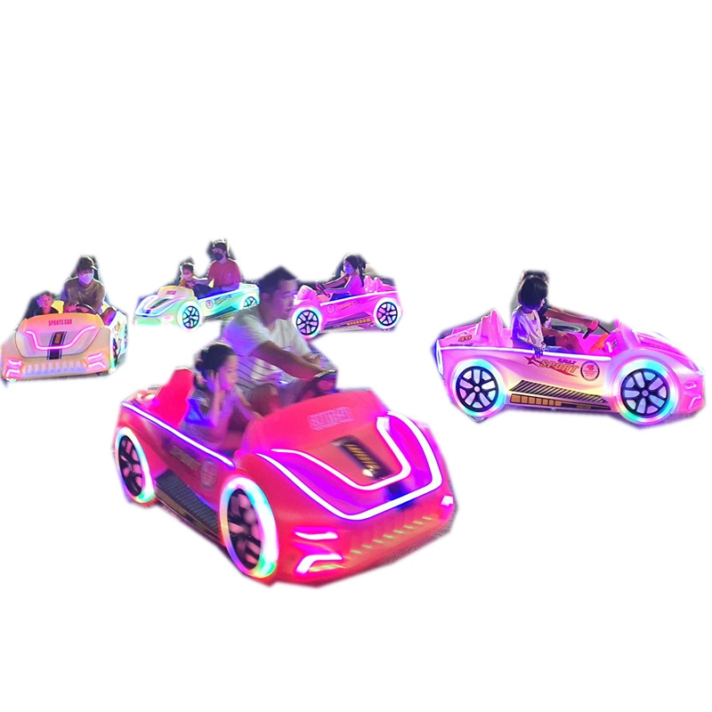 Fairground Rides Cheap Price UFO Round Inflatable Ice Bumper Cars Shopping Mall Indoor for Kids and Adult Fiberglass Ali Brother