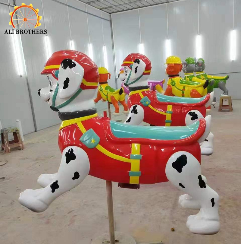 Attraction Battery operated ride on animal electrical toys rides for kids racing dog ride