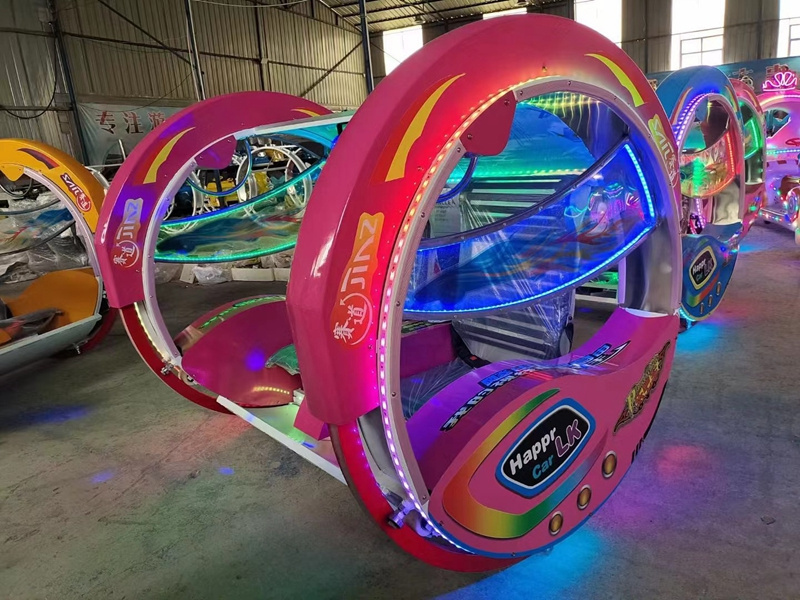 High Quality Fun Fair Playground 360 Rolling Cars Happy Balance Car Happy Swing Car Rides