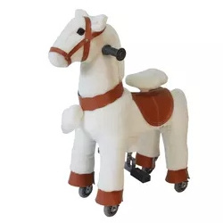 Wholesale Walking Pony Toy Plush Mechanical Horses Racing for Sale Scooter Toy Life Size Dinosaur Indoor Car FRP & Steel 3kw 120