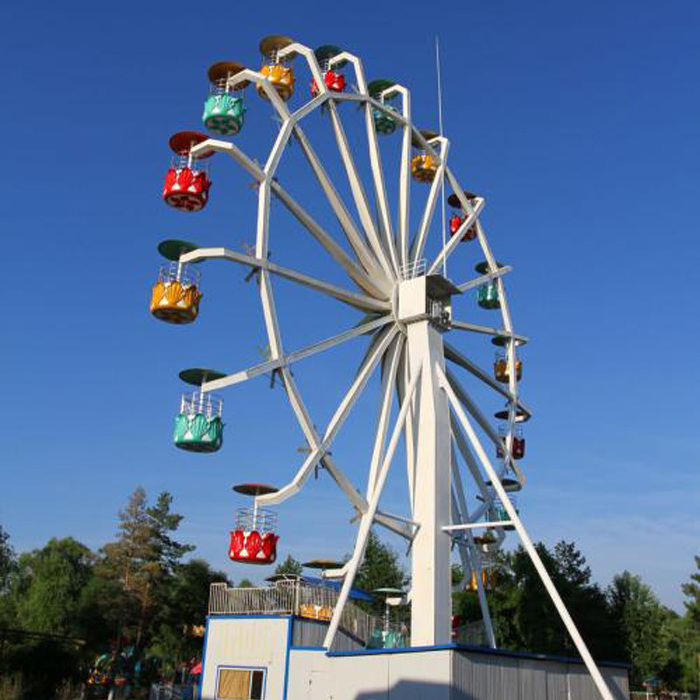 amusement park rides 30m ferris wheel with open cabin 72 seats electric basket ferris wheel for sale