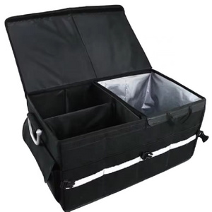 New fashion multi-functional Oxford Collapsible Backseat Car Organizer Storage Box Boot Car Trunk Organizer