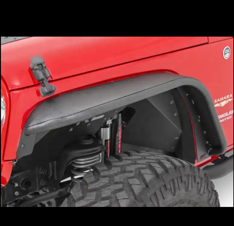 High Level Material Customized 4x4 Offroad Accessories TUBULAR FENDER FLARES 07-18 FOR JEEP WRANGLER JK