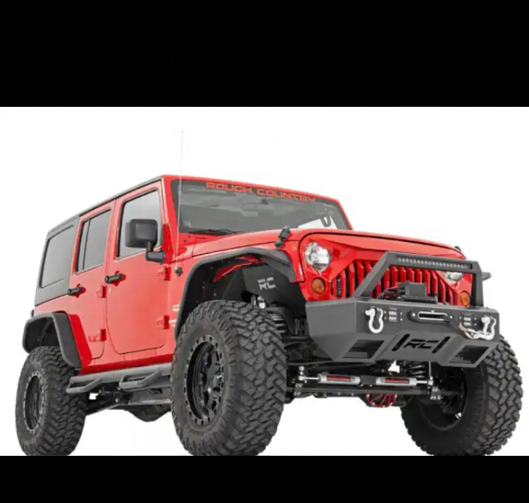 High Level Material Customized 4x4 Offroad Accessories TUBULAR FENDER FLARES 07-18 FOR JEEP WRANGLER JK