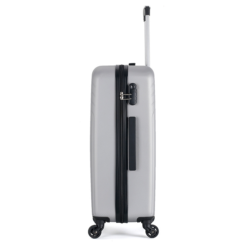 Hard Shell Trolley Case 3pcs set ABS Luggage Set With 4 Removable Wheels