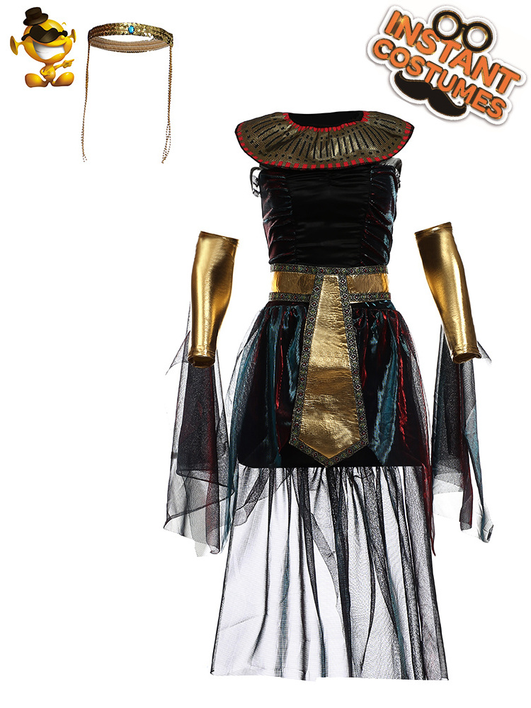 Wholesales elegant Ancient national style Costume Halloween  Party native Queen Costume For Women