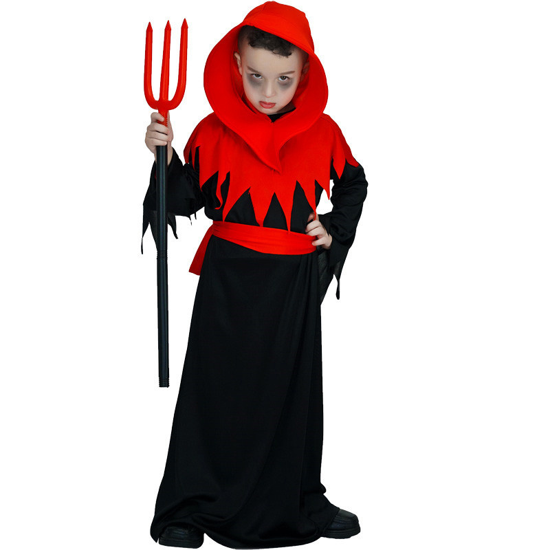 Halloween Party Cos Devil Boy's Costume Party Clothing Role Play Devil Costume For Kids