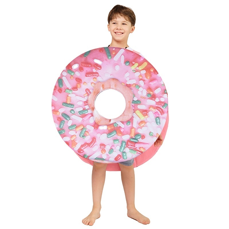 Beautiful Halloween Party Kids Funny Cosplay Strawberry Chocolate Doughnut Costumes