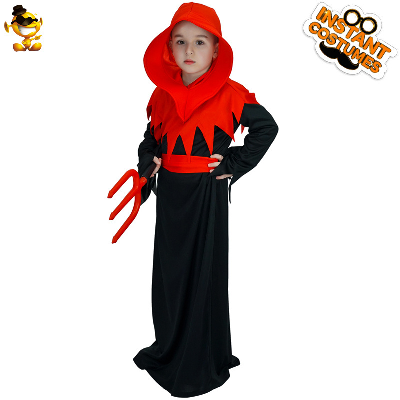 Halloween Party Cos Devil Boy's Costume Party Clothing Role Play Devil Costume For Kids