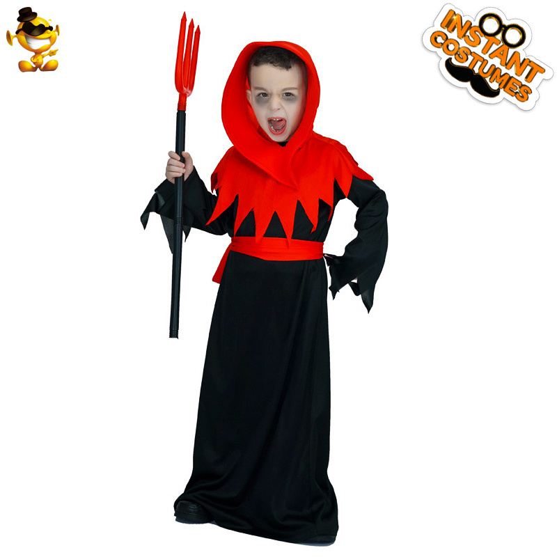 Halloween Party Cos Devil Boy's Costume Party Clothing Role Play Devil Costume For Kids