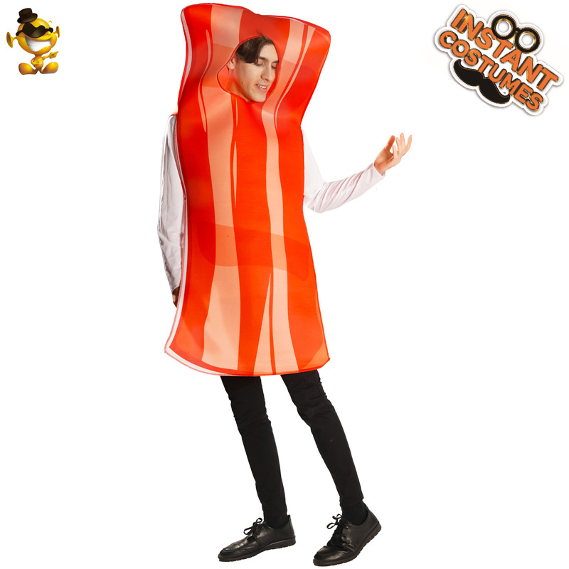 Unisex Food Costume Funny Bacon Costume and Egg Costume for Adults