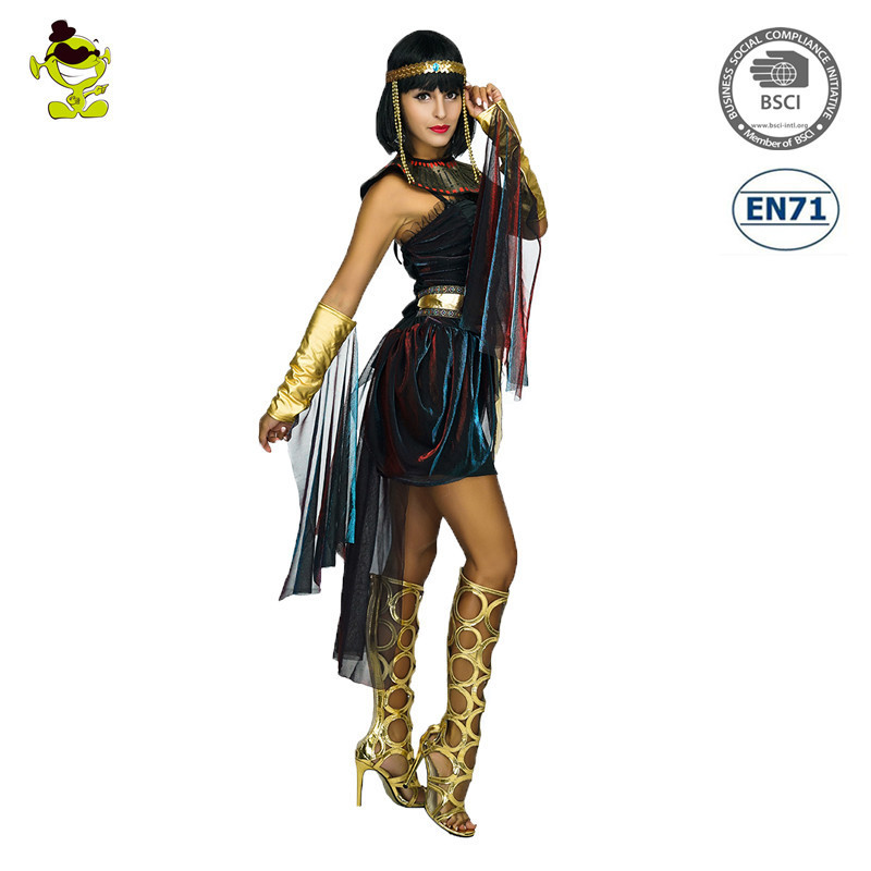 Wholesales elegant Ancient national style Costume Halloween  Party native Queen Costume For Women