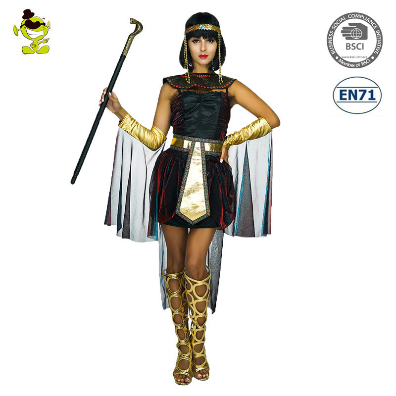 Wholesales elegant Ancient national style Costume Halloween  Party native Queen Costume For Women