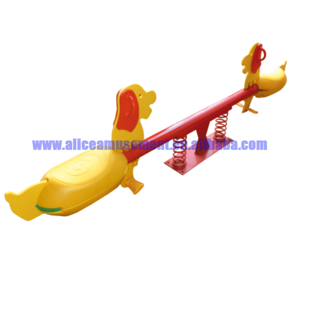 Lovely outdoor seesaw kindergarten amusement facilities children can choose a variety of seesaw shapes