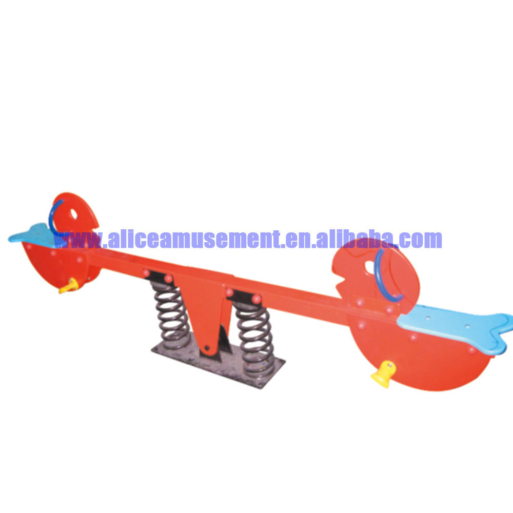 Lovely outdoor seesaw kindergarten amusement facilities children can choose a variety of seesaw shapes