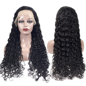 Frontal Wig Vendors Hair Lace Front Wig New Wholesale Cheap Peruvian Water Wave 360 Lace with Baby Hair Human Hair